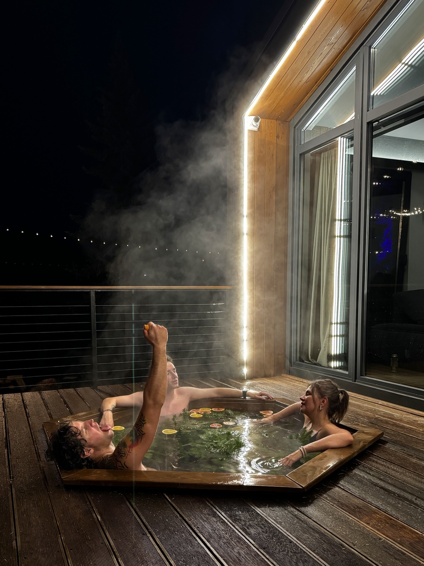 Дом «SILVER» 
 с банным чаном 
 на террасе